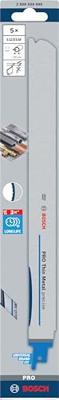 Bosch Accessoires PRO Thin Metal precise S1237EAF zaagblad | 1 |1 x 25 x 300 mm | 5-delig - 2608658990 Bosch Accessoires PRO Thin Metal precise S1237EAF zaagblad | 1 |1 x 25 x 300 mm | 5-delig - 2608658990