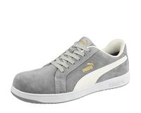 Puma werkschoenen Iconic Suede S1P laag grijs maat 41 - thumbnail