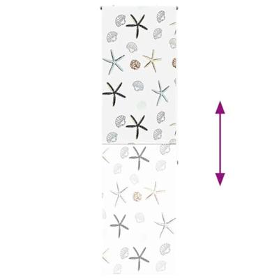 VidaXL Doucherolgordijn 70x240 cm stofbreedte 66 cm