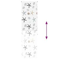 VidaXL Doucherolgordijn 60x240 cm stofbreedte 56 cm - thumbnail