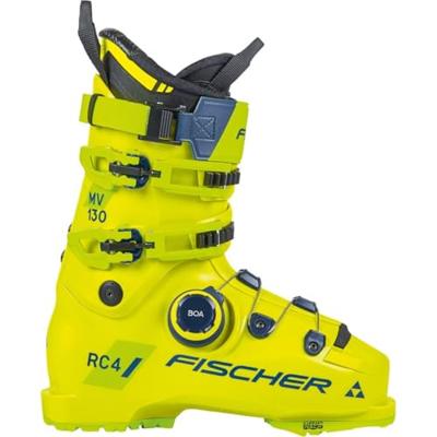 Fischer RC4 130 MV Boa Skischoen Yellow/Yellow 29,5