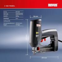 Novus Tools J 165 Panel 110033041 Elektrisch nietpistool Type niet Type 4 Lengte nieten 15 - 26 mm - thumbnail