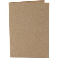 Creativ Company Kaarten, afmeting kaart 10,5x15 cm, 220 gr, naturel, 10 stuk/ 1 doos - thumbnail