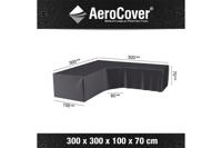 AeroCover | Loungesethoes 300 x 300 x 100 x 71(h) cm | L-vorm Trapeze - thumbnail