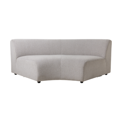 HKliving Jax bank round Sneak Light Grey