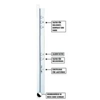 m-e modern-electronics VDV-503 WW Vistadoor Binnenunit voor Video-deurintercom Kabelgebonden Eengezinswoning Wit - thumbnail