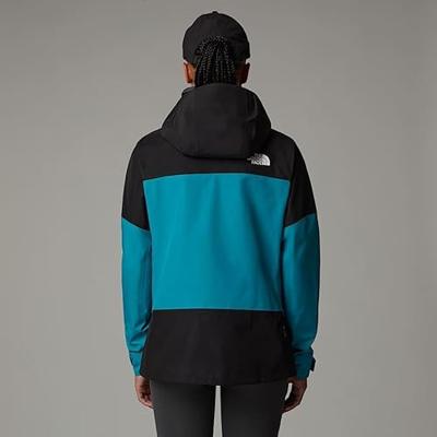 The North Face Jazzi 3L GTX Hardshell Jas Dames Deep Teal/TNF Black L The North Face Jazzi 3L GTX Hardshell Jas Dames Deep Teal/TNF Black L