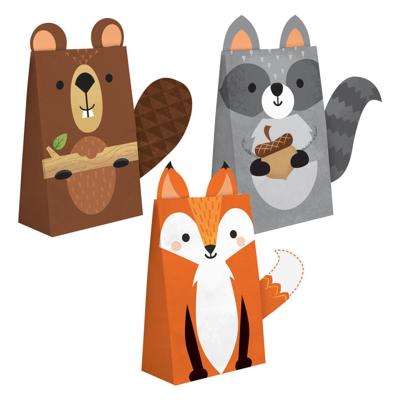 Haza Witbaard Wild ones uitdeelzakjes, 8st.