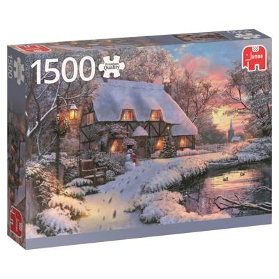 Premium Collection Winter Cottage 1500 pcs Legpuzzel 1500 stuk(s)