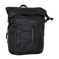 New Rebels Trondheim Windsor Rolltop Rugzak Zwart - thumbnail