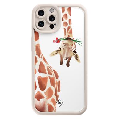 iPhone 12 Pro beige case - Giraffe
