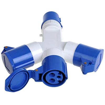 Pro Plus CEE 3-weg splitter 16A