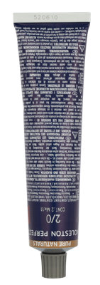 Wella Professionals Koleston Perfect Me+ Permanent Creme Colour 2/0 Black 60ml