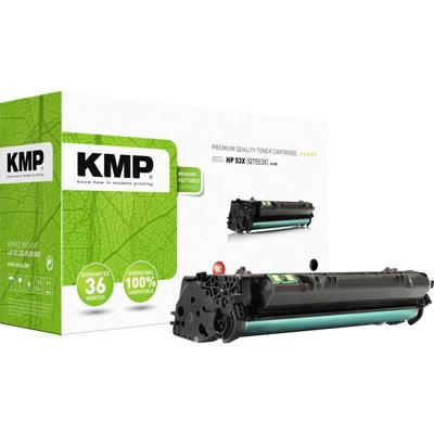 KMP Toner vervangt HP 53X, Q7553X Compatibel Zwart 7000 bladzijden H-T87 1207,HC00