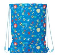 Rugtas met Koordjes The Paw Patrol Pups rule Blauw 26 x 34 x 1 cm - thumbnail