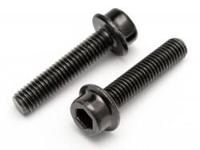 Flanged cap head screw m5x22mm (2pcs) - thumbnail