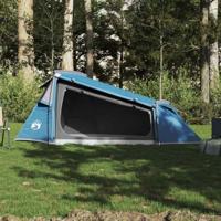 VidaXL Tunneltent 2-persoons waterdicht blauw - thumbnail