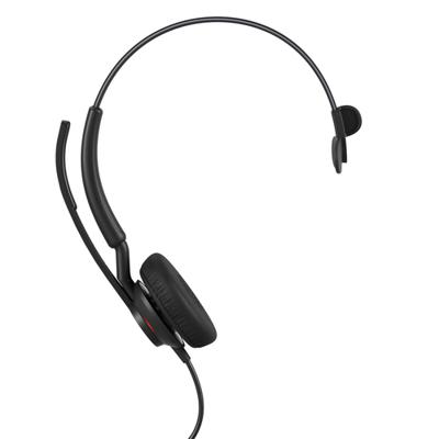Jabra Engage 50 II On Ear headset Kabel Mono Zwart Telefoon