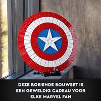 Lego Super Hero 76262 Het Schild van Captain America - thumbnail