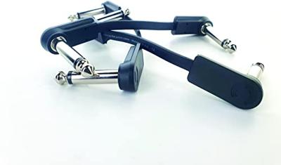 Cordial 14790 Jackplug Audio Aansluitkabel [1x Jackplug male 6,3 mm (mono) - 1x Jackplug male 6,3 mm (mono)] 0.30 m Zwart PVC-mantel