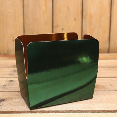 Bonbon doosjes - Chocolade doosje - Kerstgroen metallic - 24 stuks