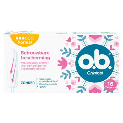 O.B tampons 16st normaal
