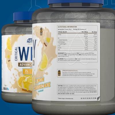 Applied Nutrition Critical Whey Lemon Cheesecake (2000 g) - thumbnail