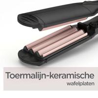 Babyliss 2165CE The Crimper Wafeltang Krultang Zwart - thumbnail