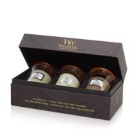 Woodwick deluxe gift set 3 mini candle woody - thumbnail