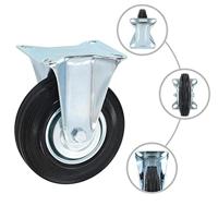 VidaXL Vaste wielen 4 st 125 mm - thumbnail