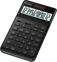 Casio JW-200SC-BK Bureaurekenmachine Zwart Aantal displayposities: 12 werkt op zonne-energie, werkt op batterijen (b x h x d) 109 x 11 x 184 mm - thumbnail