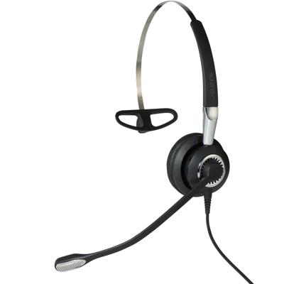 Jabra BIZ 2400 II Over Ear headset Kabel Mono Zwart Ruisonderdrukking (microfoon), Noise Cancelling Telefoon
