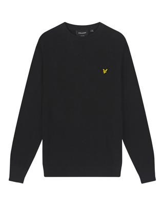 Lyle & Scott Trui - Z865 Jet zwart