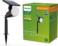 Philips LED 8720169269132 Jivix Tuinschijnwerper op zonne-energie LED 1.40 W Zwart - thumbnail