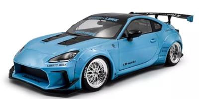 Solido Auto Toyota GR86 LBWK BODY KIT BLAUW Kant-en-klaar model Personenauto (model)