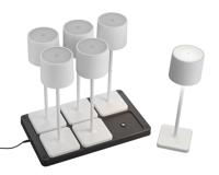 Trio Set van 6 tafellampjesFernandez wit - R54096631 - thumbnail