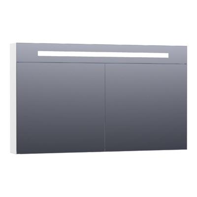 Brauer Promise Deluxe Spiegelkast - 120 cm - met Directe Verlichting - 2 Dubbelzijdige Spiegeldeuren - Hoogglans Wit