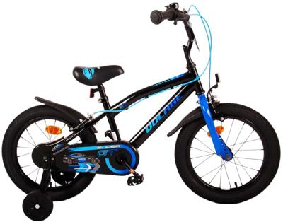 Volare super gt kinderfiets - jongens - 16 inch - blauw - twee handremmen