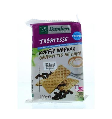 Damhert Koffiewafers low carb 100 Gram