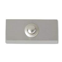 Heidemann 70405 Belknop 1-voudig Vernikkeld 24 V/1 A - thumbnail