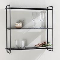 Nohr Wandrekje 'Jaymie' 63 x 62cm, kleur Zwart - thumbnail