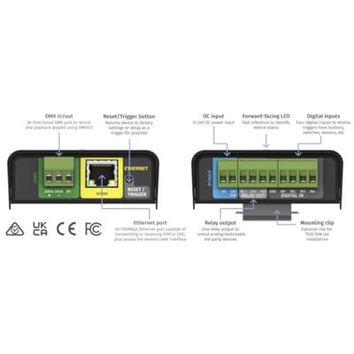 Enttec S-Play Nano DMX Lighting Show Recorder - thumbnail