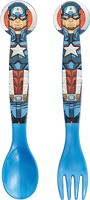 Bestekset The Avengers CZ11397 Multicolour Plastic 2 Onderdelen - thumbnail