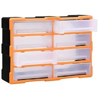 VidaXL Organiser met 8 grote lades 52x16x37 cm - thumbnail