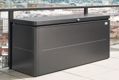 Biohort metalen Loungebox 160x70x83,5 cm- Plat dak- Metaal- Biohort