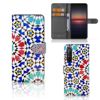 Sony Xperia 1 II | Bookcase | Mozaïek Sony Xperia 1 II | Bookcase | Mozaïek