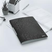 Showmap Leitz WOW A4 20-tassen PP zwart - thumbnail