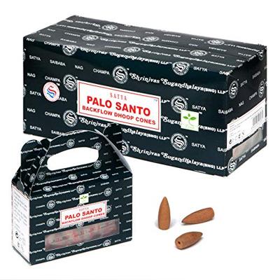 Backflow Wierookkegels - Palo Santo (6 x 24 kegeltjes) Backflow Wierookkegels - Palo Santo (6 x 24 kegeltjes)