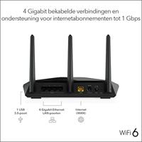 NETGEAR Nighthawk AX/5-Stream AX2400 WiFi 6 Router (RAX30) - thumbnail