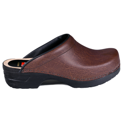 Eurodan E1225 Ralf Open Hak PU Bruin - Maat 40 - 16.039.013.40